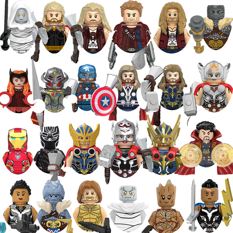 Building Block Mini - 10PCS Random Building Blocks Thunder God