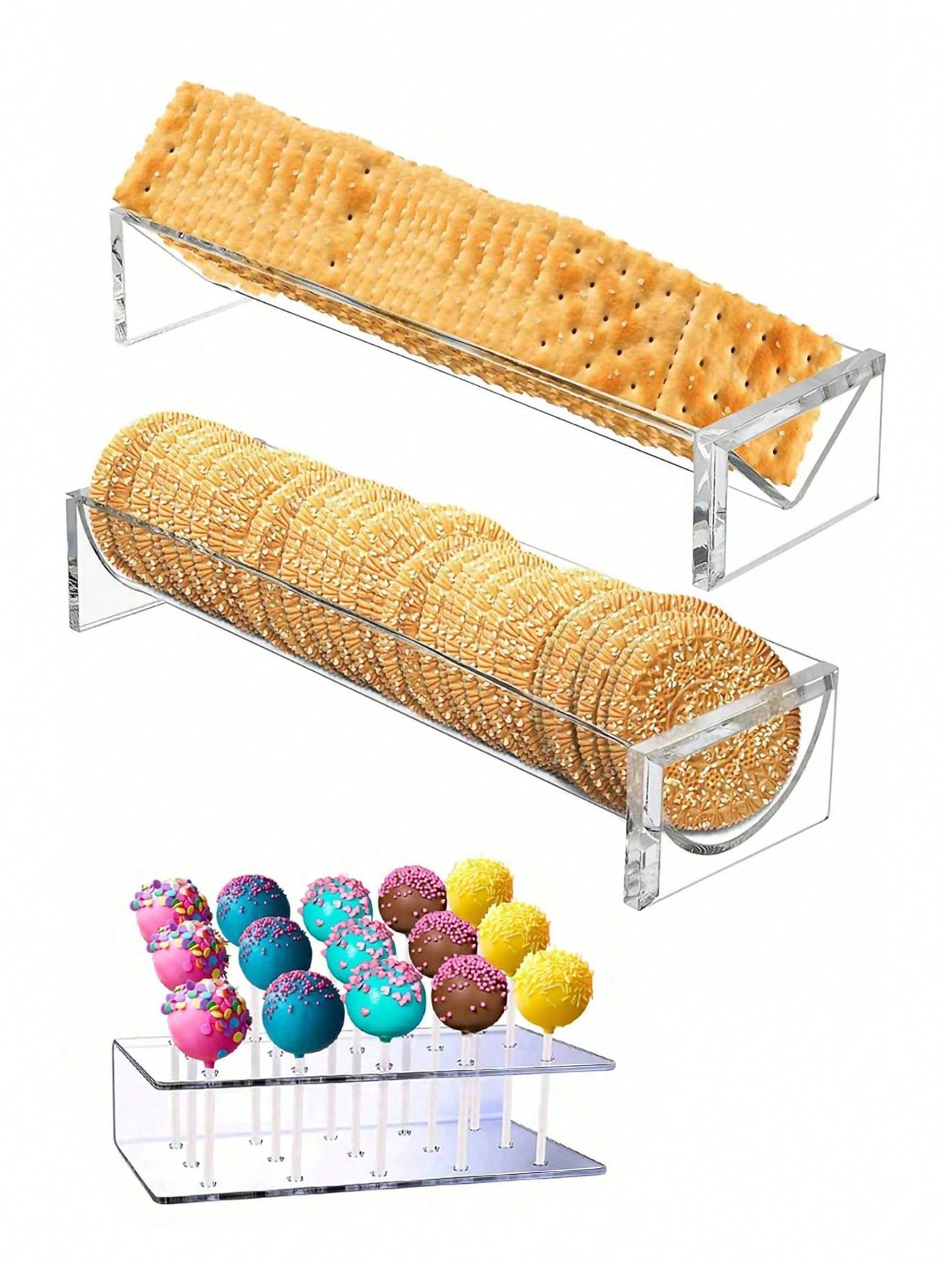 1PC 15 Hole Cake Pop Stand Can - Pop Display Shelf recensione e prezzo