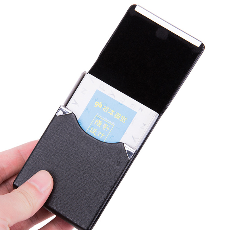 1 PC Business Card Holder Case - Card Top Loader recensione e prezzo