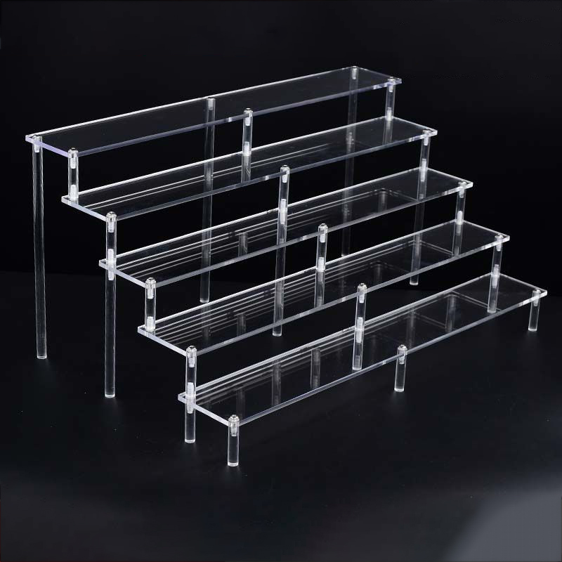 Clear 1-6 Tier Acrylic Display - Pop Display Shelf recensione e prezzo