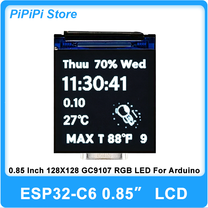 ESP32 C6 0.85 Inch 128X128 IPS - Graded Card Display recensione e prezzo