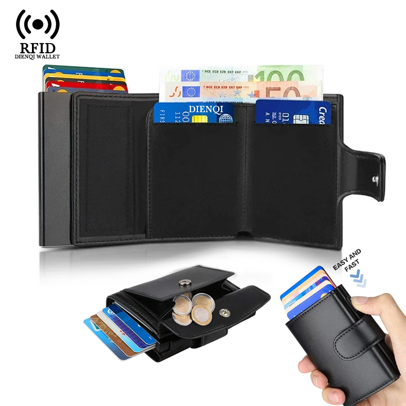 Metal Business Card Case Rfid  - Card Top Loader recensione e prezzo