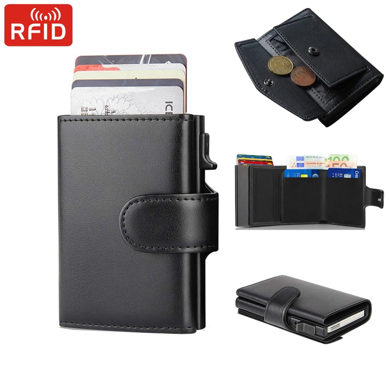 Metal Business Card Case Rfid  - Card Top Loader recensione e prezzo