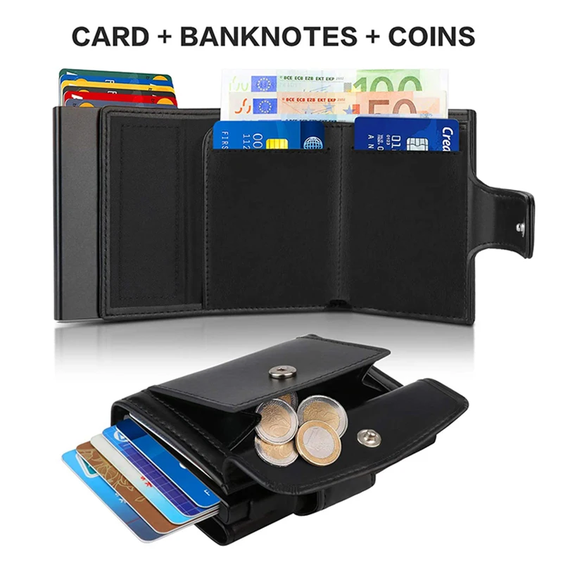 Metal Business Card Case Rfid  - Card Top Loader recensione e prezzo