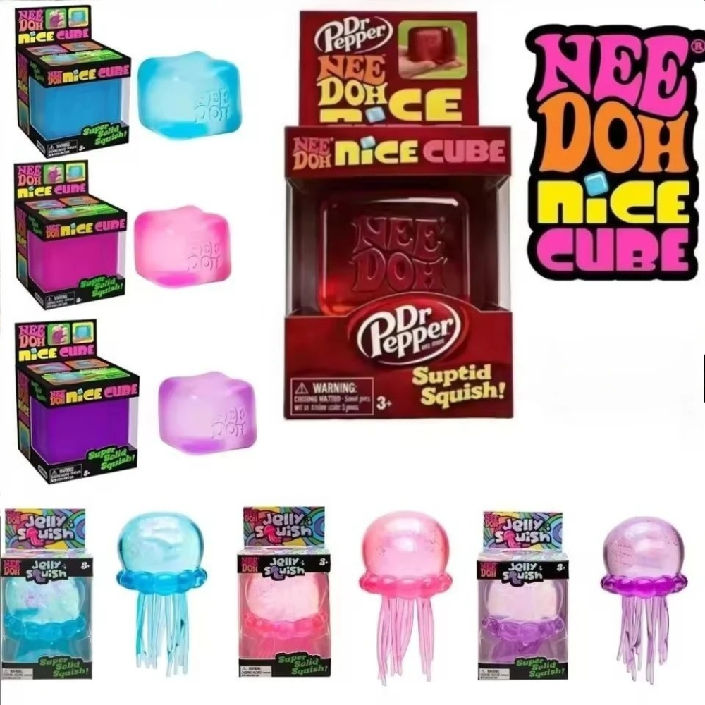 NeeDoh Trending Jellyfish & Cu - Fidget Cube Original recensione e prezzo
