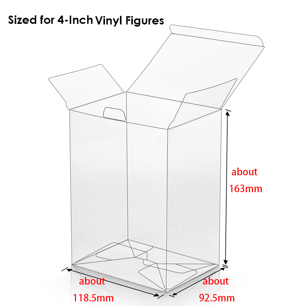 4 inch Clear Protectors Case F - Funko Pop Protector recensione e prezzo