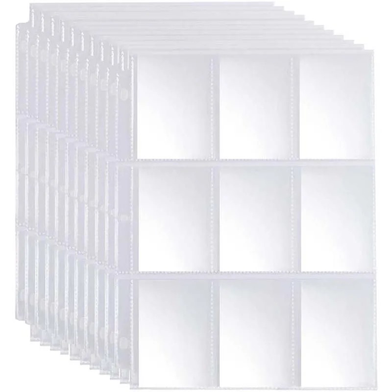 50pcs 9 Pocket Trading Gaming  - Card Penny Sleeve recensione e prezzo