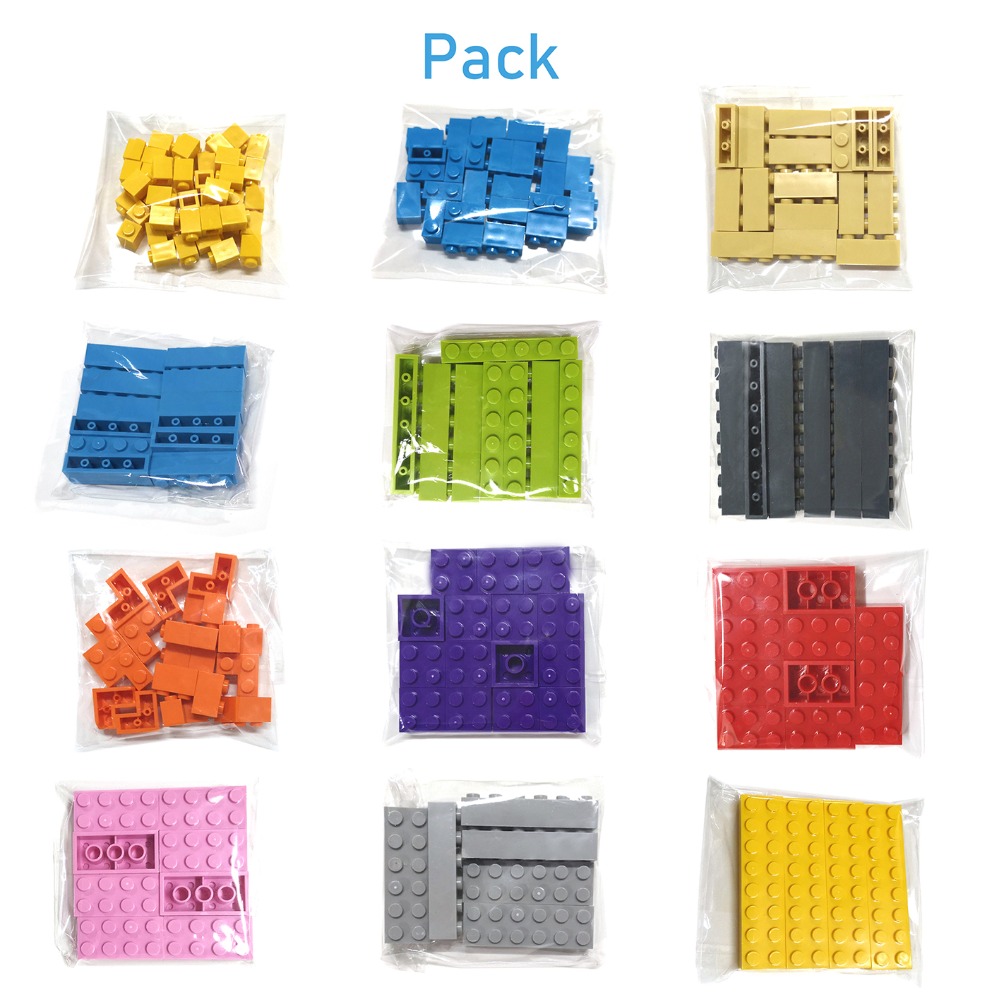 200pcs 2x4 Dot DIY Building Bl - Lego Minifigure Holder recensione e prezzo