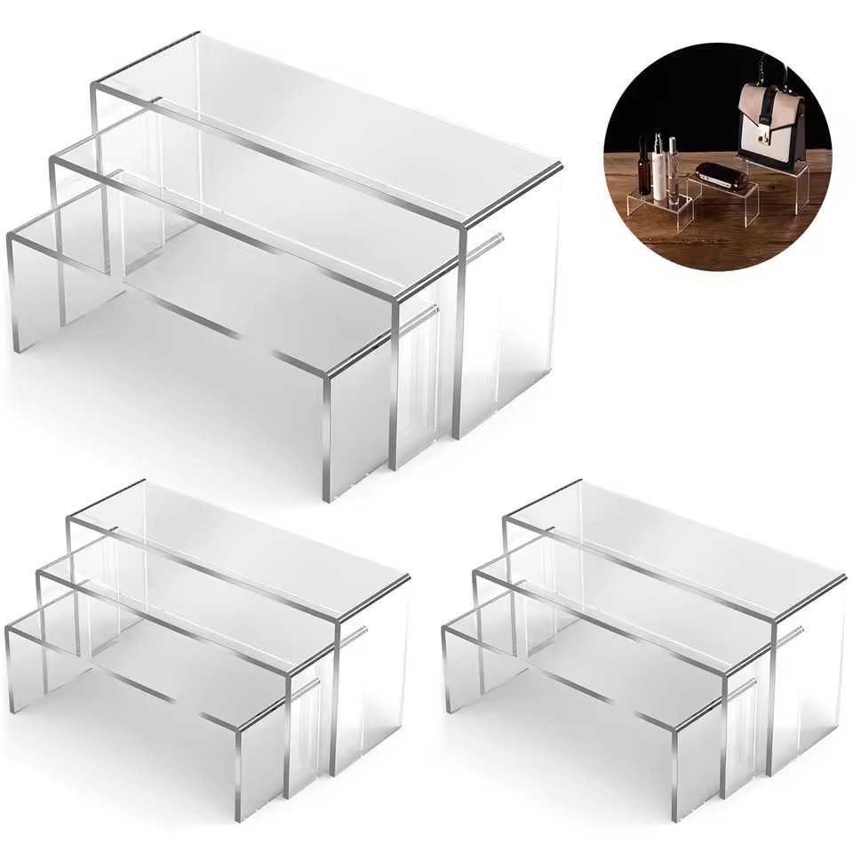 3/6/9/12Pc Clear Acrylic Displ - Display Risers Set recensione e prezzo
