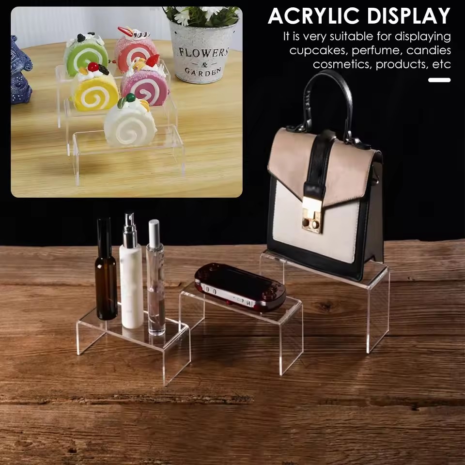 3/6/9/12Pc Clear Acrylic Displ - Display Risers Set recensione e prezzo