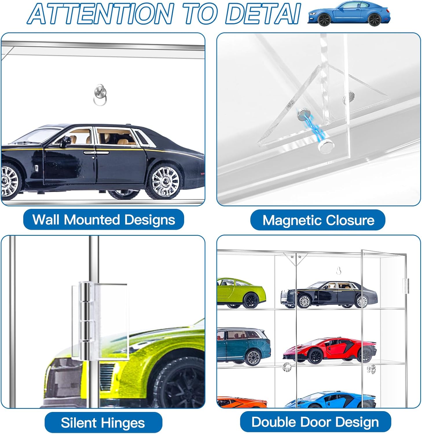 Acrylic Display Case for 1/24  - Display Case Acrylic recensione e prezzo