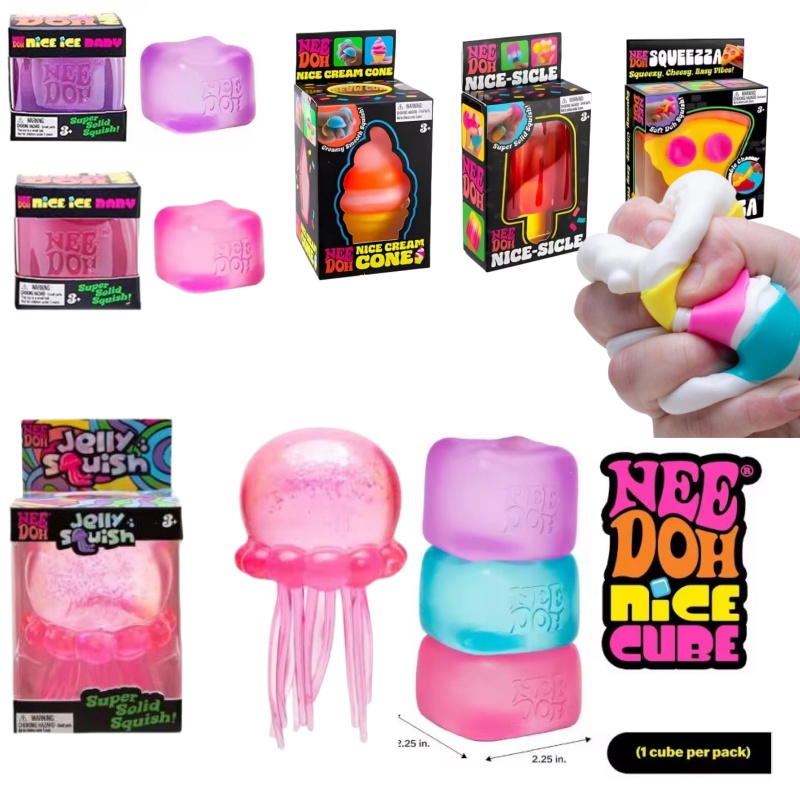 Nee Doh Jellyfish & Cube Squis - Fidget Cube Original recensione e prezzo
