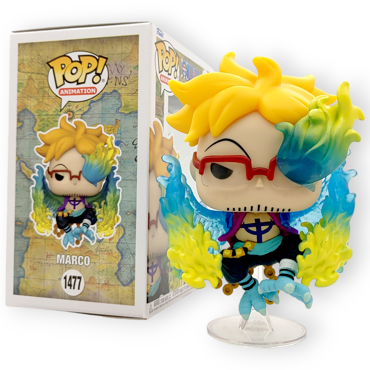 One Piece Marco #1477 Figure F - Funko Pop Protector recensione e prezzo
