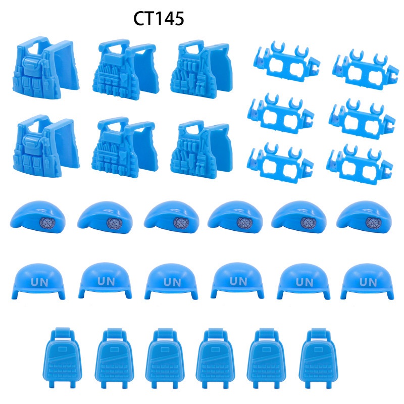 UN peacekeeping Forc Beret Bul - Lego Minifigure Holder recensione e prezzo
