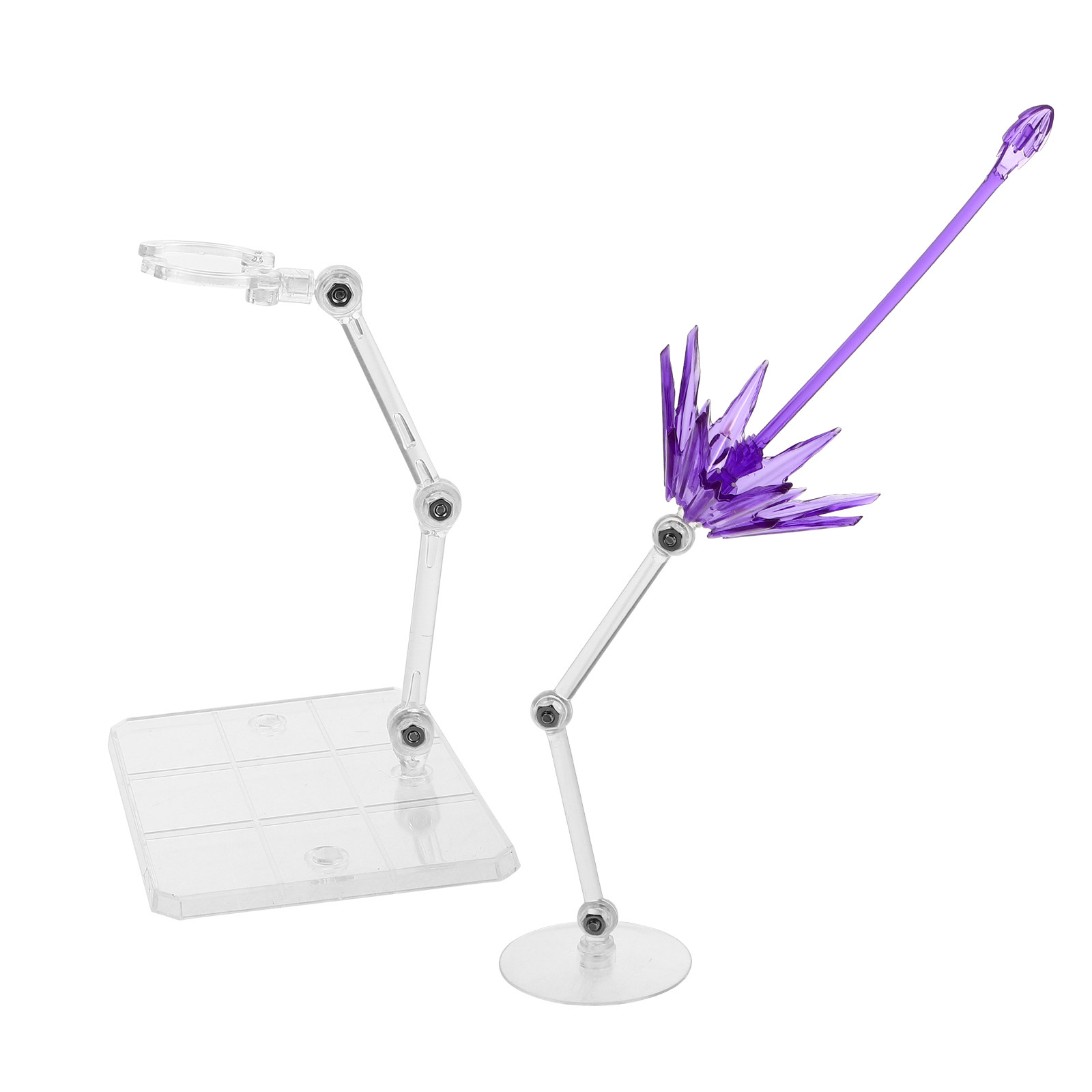 2Pcs Effect Parts Clear Plasti - Action Figure Stand recensione e prezzo