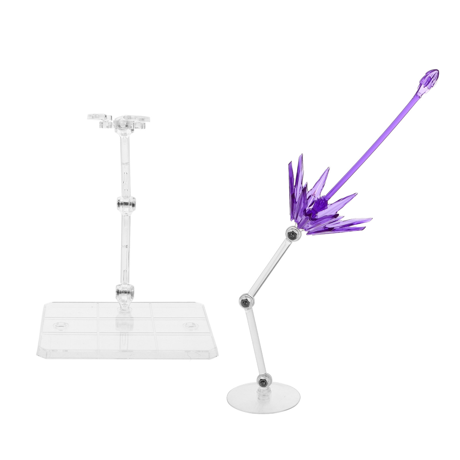 2Pcs Effect Parts Clear Plasti - Action Figure Stand recensione e prezzo