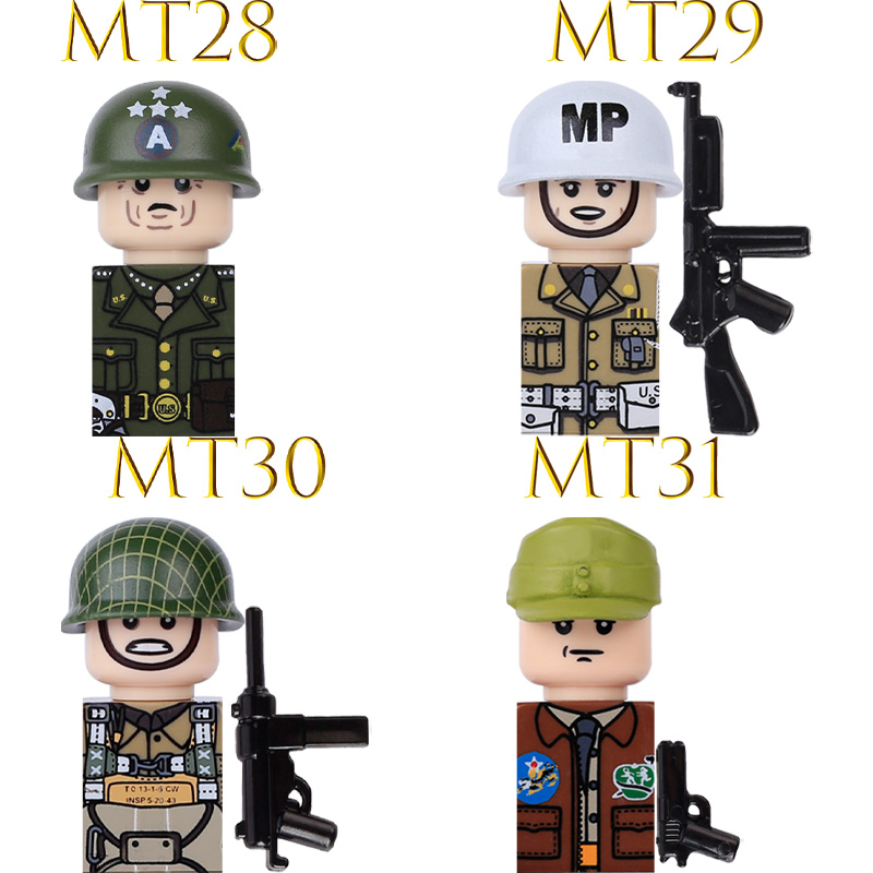 Kids Toy WW2 Military Army Act - Lego Minifigure Holder recensione e prezzo