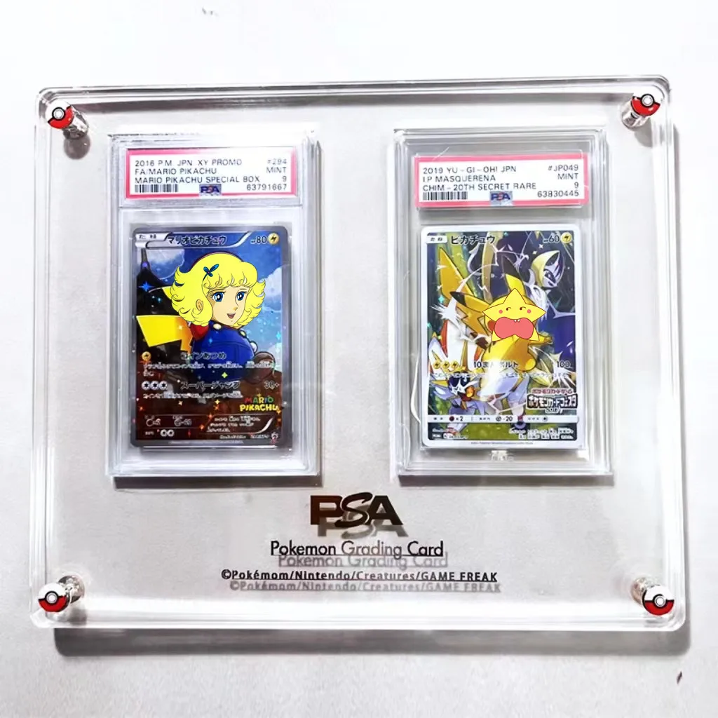 PTCG Pokemon Yu-Gi-Oh Rating G - Graded Card Display recensione e prezzo