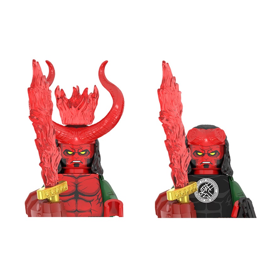 WM2422 WM2421 Hellboy Building - Building Block Mini recensione e prezzo