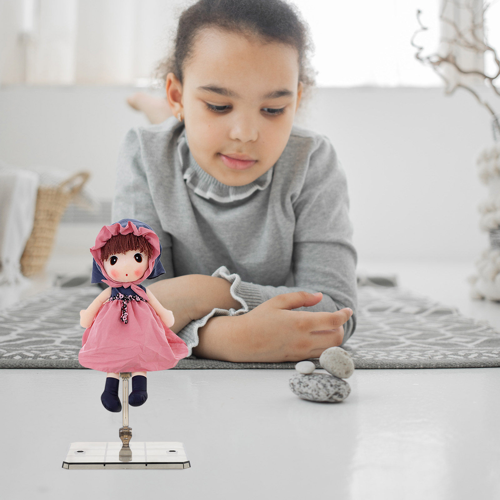 3Pcs Adjustable Plastic Action - Action Figure Stand recensione e prezzo
