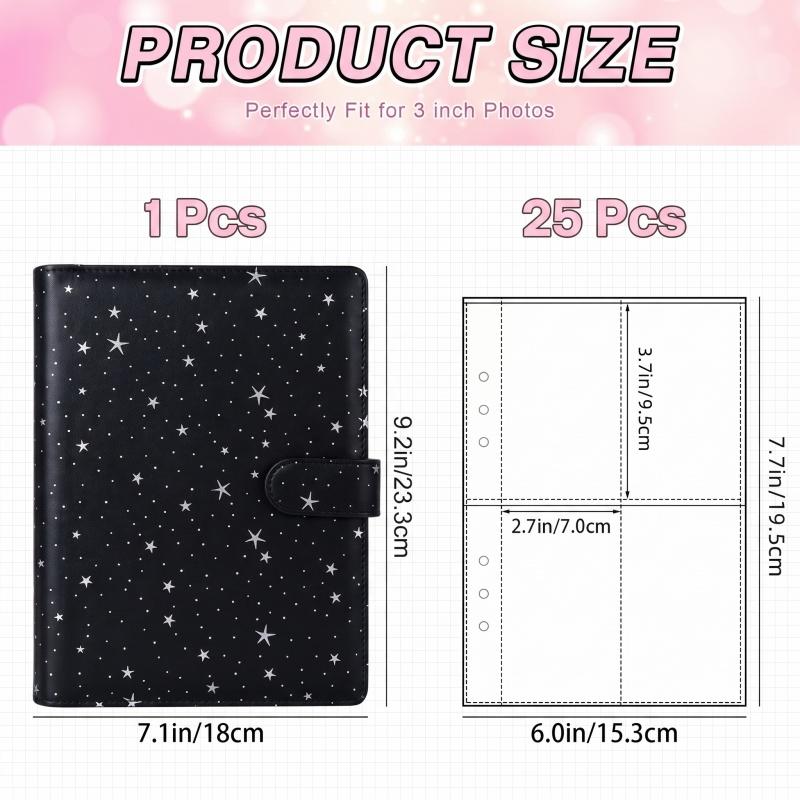 A5 6‑Ring Loose‑Leaf Photocard - Trading Card Binder recensione e prezzo