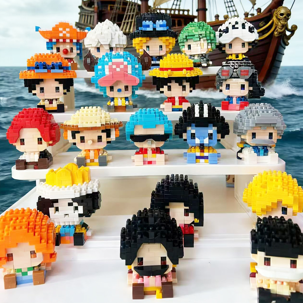 ONE PIECE Sun God Nika Luffy M - Building Block Mini recensione e prezzo