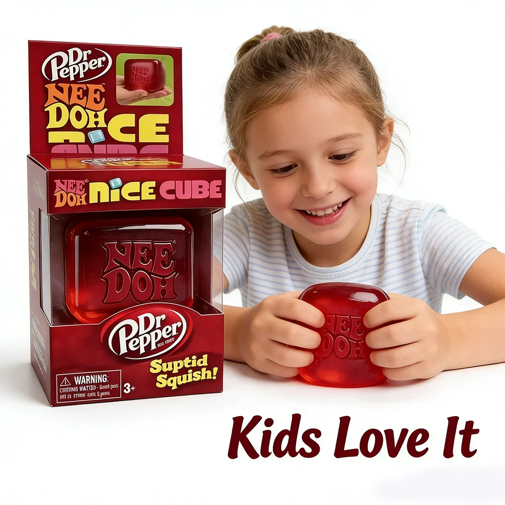 =* Dr Pepper x NeeDoh Nice Cub - Fidget Cube Original recensione e prezzo