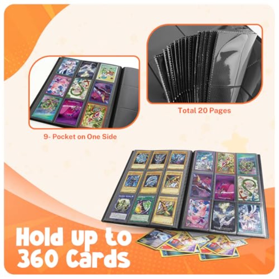 Card Binder, 9 Pocket Trading  - Trading Card Binder recensione e prezzo