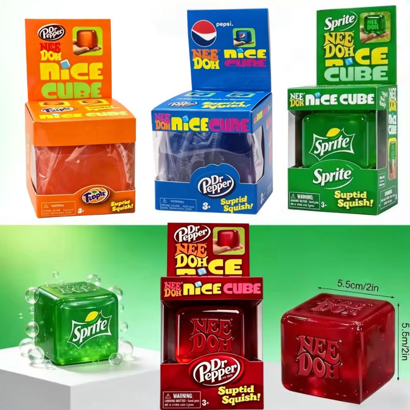 .Dr Pepper x NeeDoh Nice Cube  - Fidget Cube Original recensione e prezzo