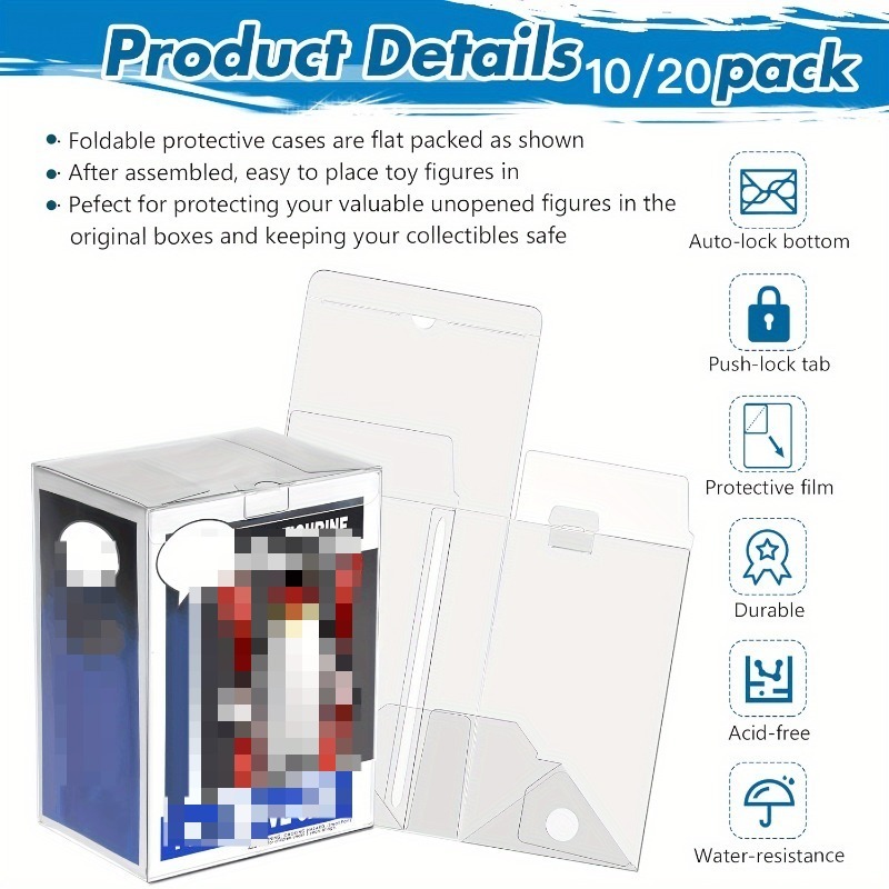 20/10-Pack Premium Clear Prote - Funko Pop Protector recensione e prezzo