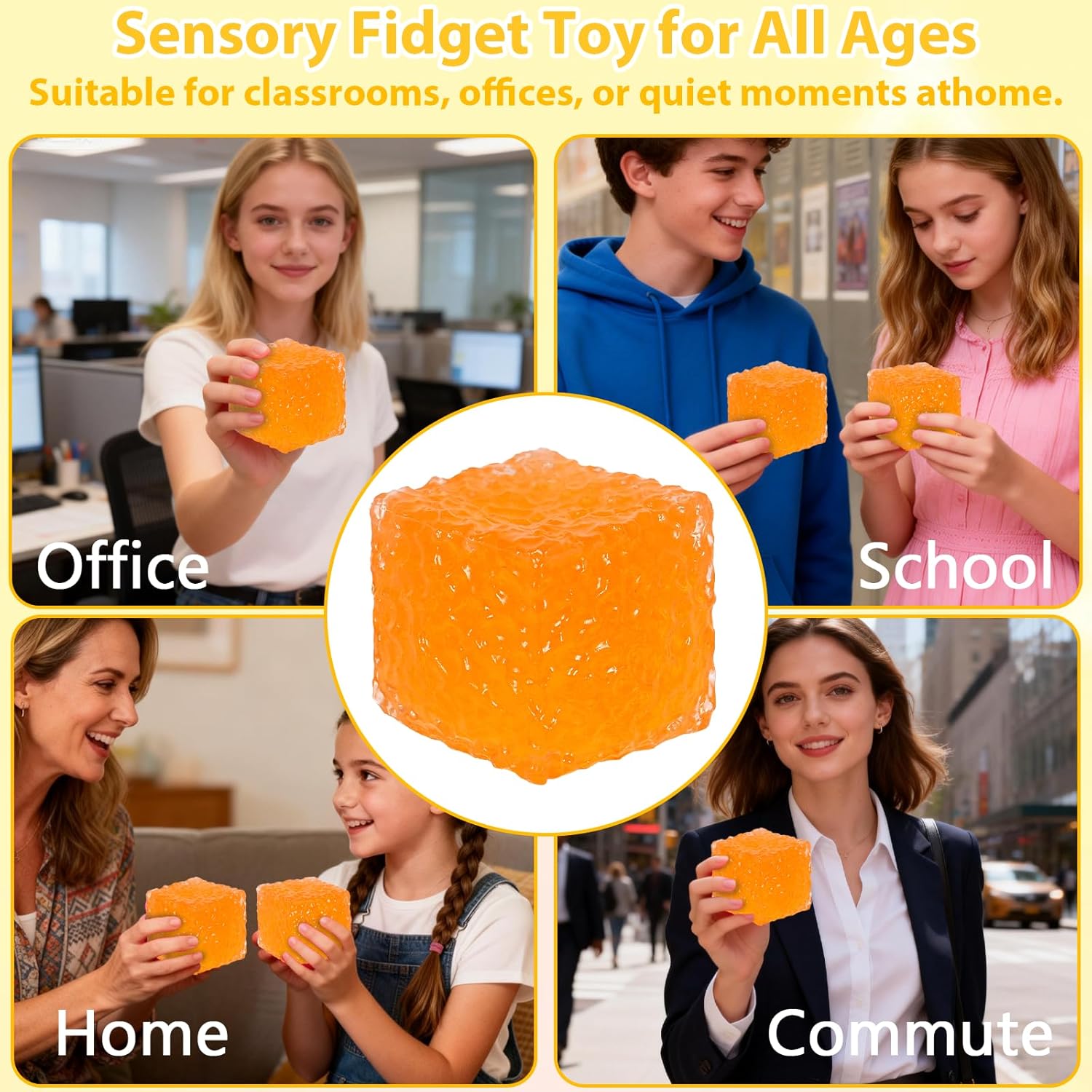 Frosted Honeycomb Ice Cube Squ - Fidget Cube Original recensione e prezzo