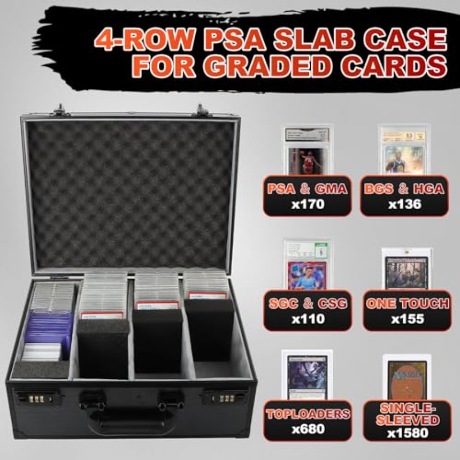Graded Card Storage Box Holds  - Card Top Loader recensione e prezzo