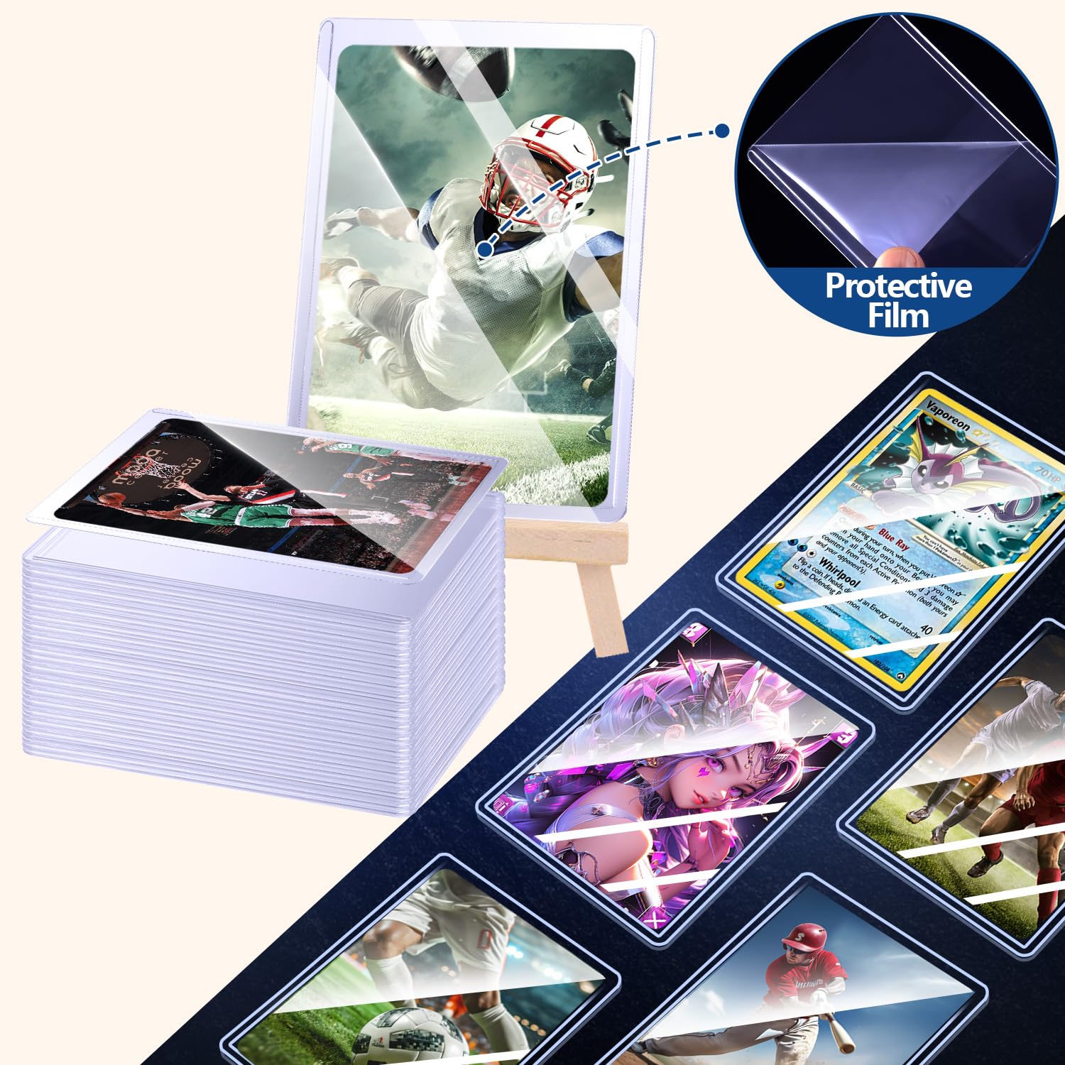 25-100pcs Hard Card Sleeves An - Card Penny Sleeve recensione e prezzo