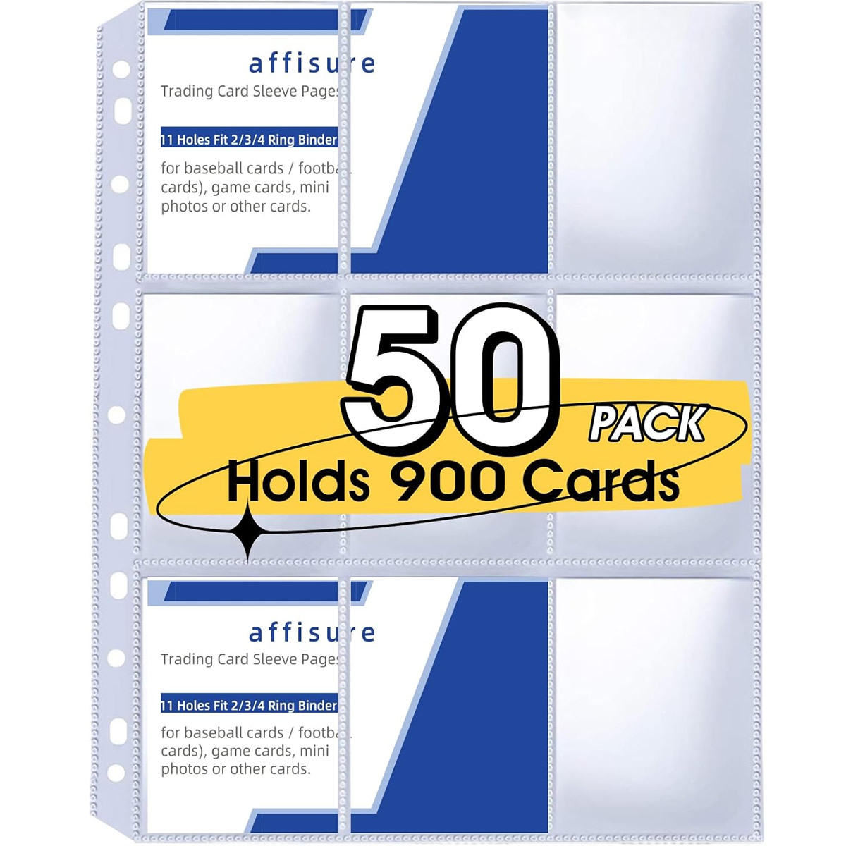 50 Pack 9 Pocket Card Sleeves  - Pokemon Binder Card recensione e prezzo