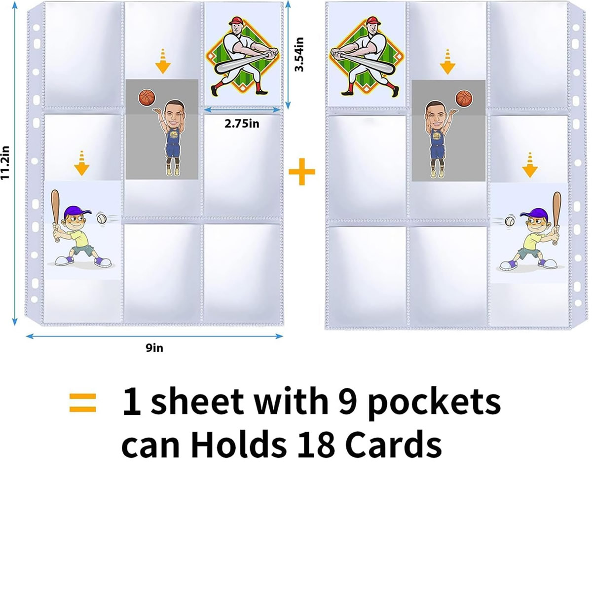 50 Pack 9 Pocket Card Sleeves  - Pokemon Binder Card recensione e prezzo