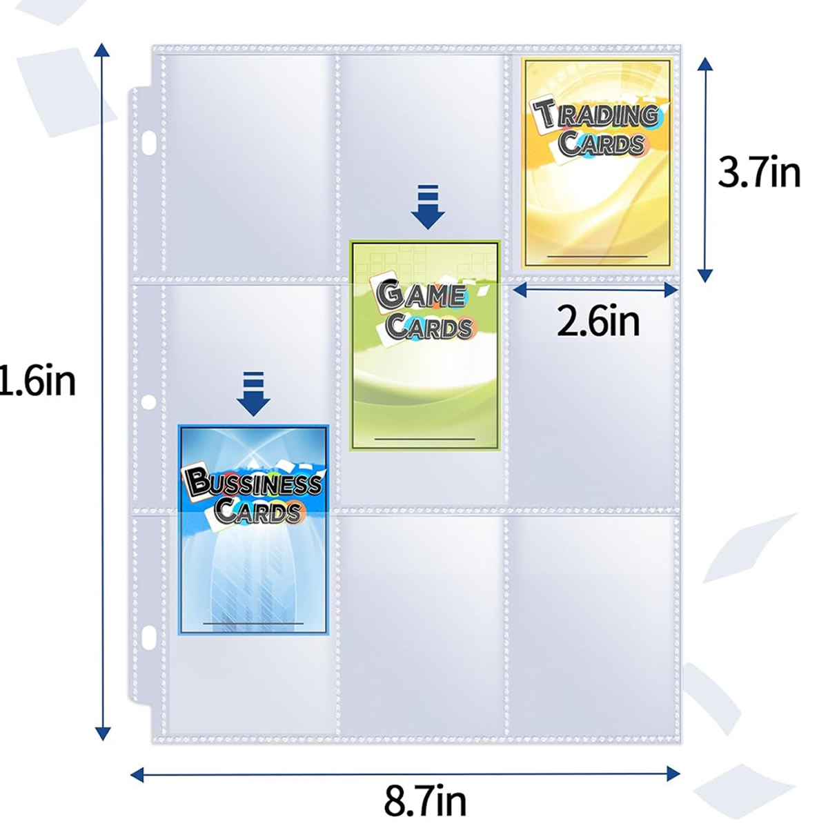 50 Pack 9 Pocket Card Sleeves  - Pokemon Binder Card recensione e prezzo