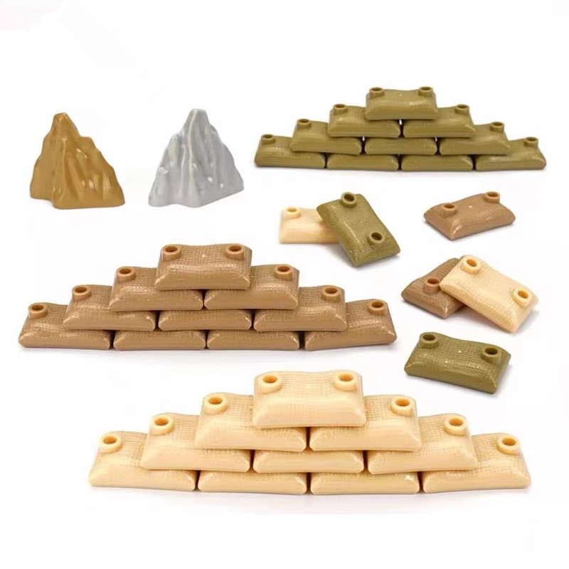 50PCS MOC Military Sandbag Bui - Lego Minifigure Holder recensione e prezzo