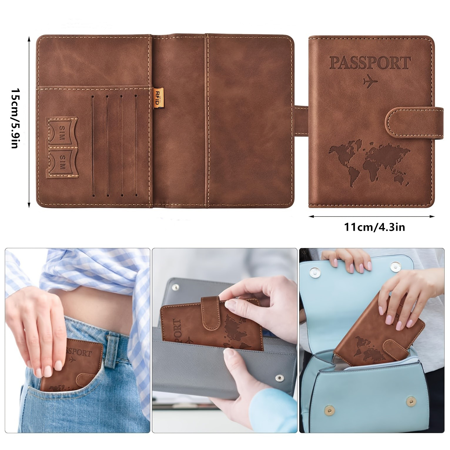 Passport Holder, Passport Cove - Card Top Loader recensione e prezzo