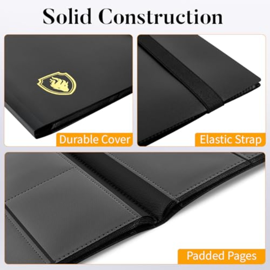 Heavy Duty Card Binder, 9 Pock - Trading Card Binder recensione e prezzo