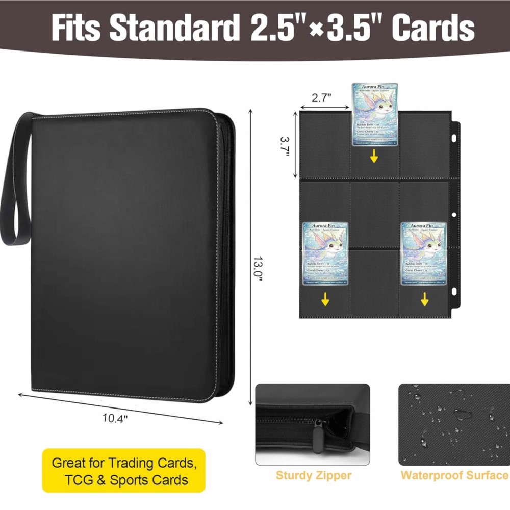900 Pockets Card Binder Album  - Trading Card Binder recensione e prezzo