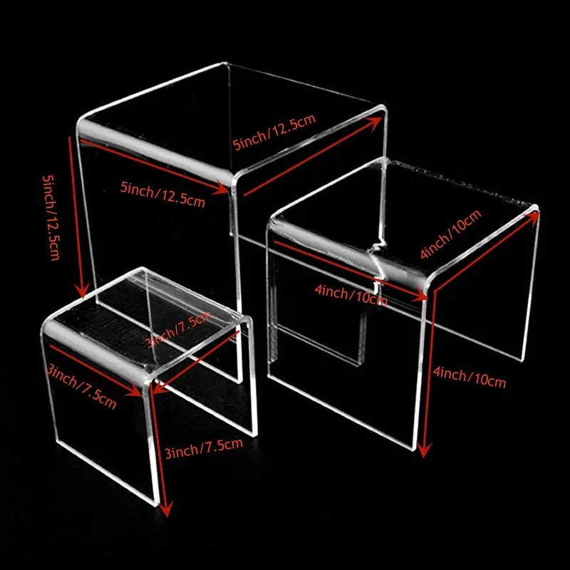 6pcs/Set Acrylic Display Stand - Display Risers Set recensione e prezzo