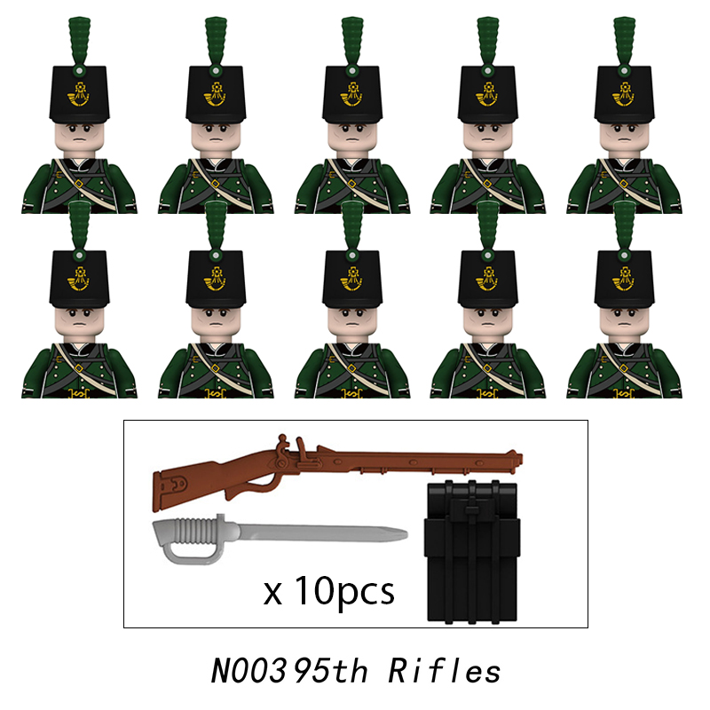 10pcs Napoleonic Wars Military - Lego Minifigure Holder recensione e prezzo
