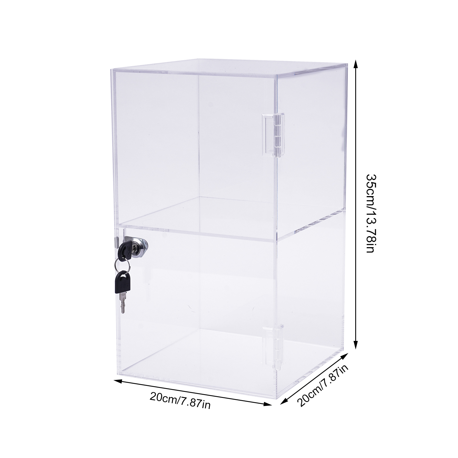 Transparent Acrylic 20x20x35cm - Display Case Acrylic recensione e prezzo