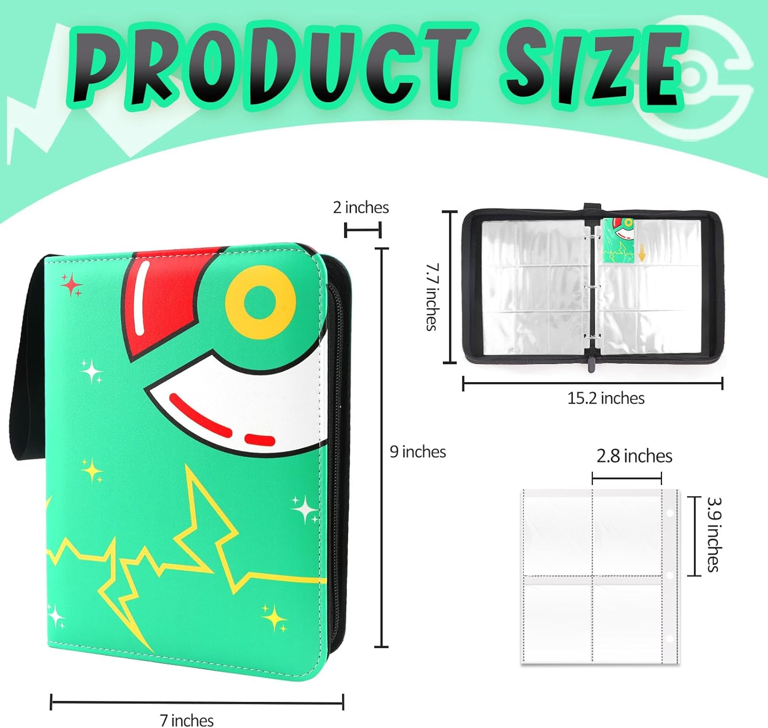 400 Pockets Card Binder with 5 - Trading Card Binder recensione e prezzo