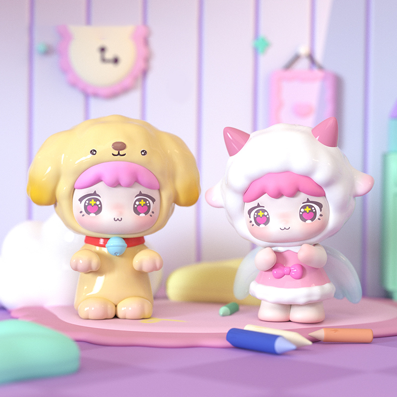 Qubii Blind Box Day Night Autu - Vinyl Figure Blank recensione e prezzo